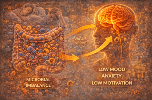 How Microbial Imbalances Influence Mood and Motivation