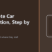 A Remote Car Transaction, Step by Step